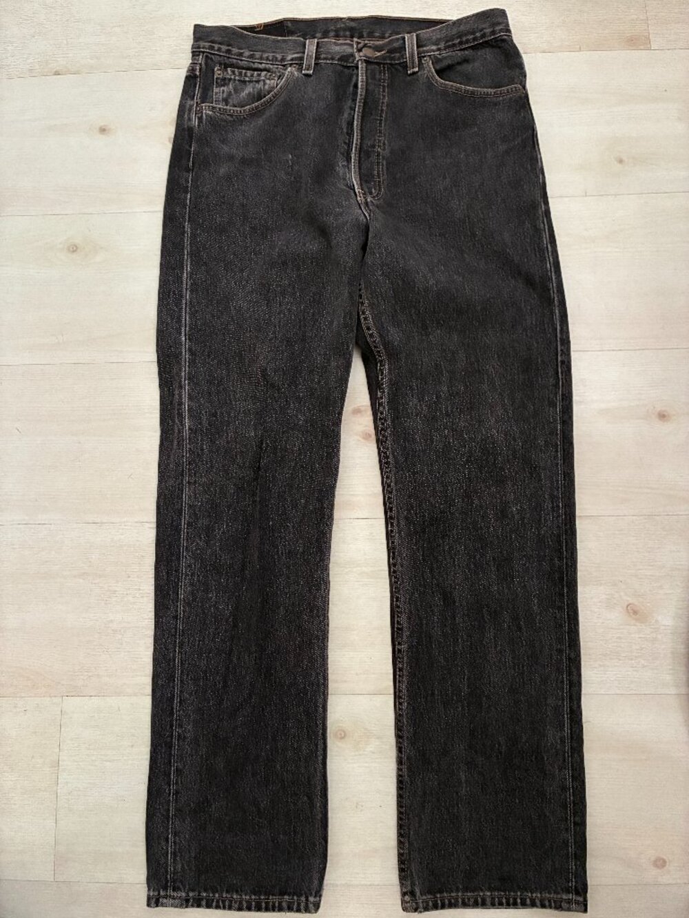 Vintage 1993 Levi's Men's 501 Straight Leg Jean 501 Button Stamp Size 34/30